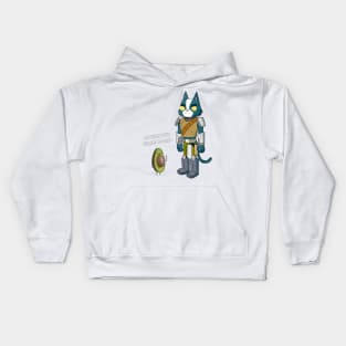 Avocato finalspace avocado Kids Hoodie